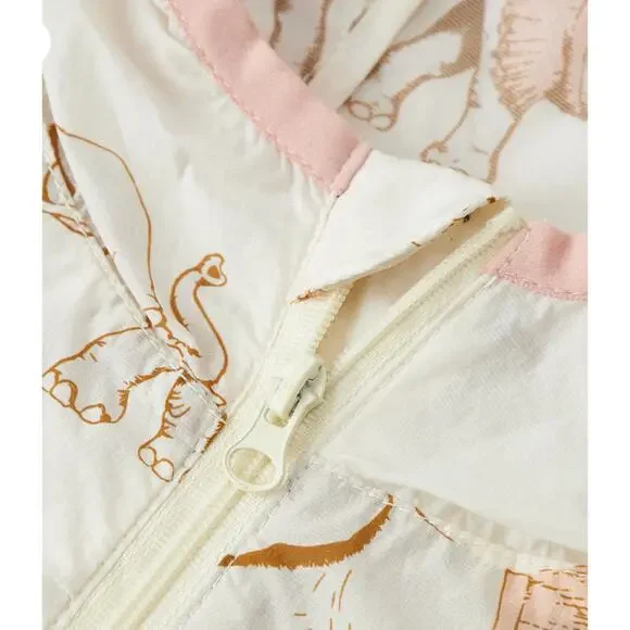 MILKBARN 2/3T months Tutu Elephant Hooded Sun Shield Windbreaker Jacket NWT